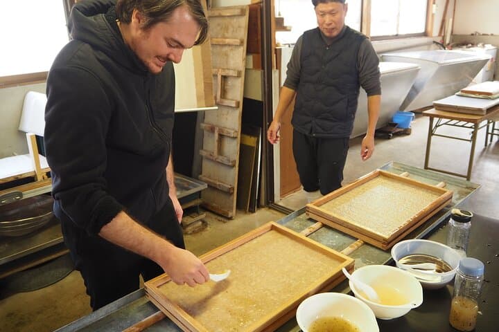 Handmade Japanese Paper Experience in Yoshino (Nara) — photo 4