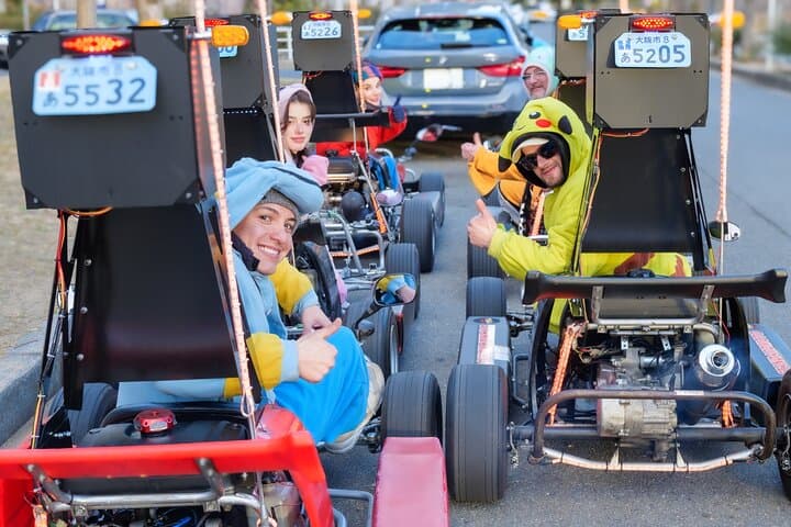 Osaka Go Karting Tour with Funny Costume — photo 7
