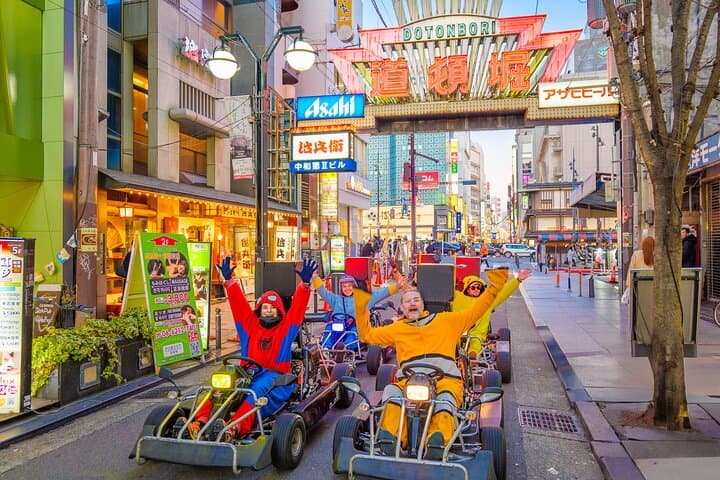 Osaka Go Karting Tour with Funny Costume — photo 8