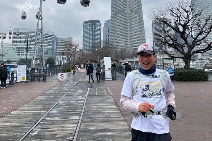 Morning running tour of Yokohama - Morning running and breakfast - with local guide Minato Mirai and Chinatown — photo 3