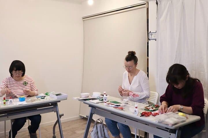 Experience Tsumami Zaiku and Making Wagashi in Tokyo — photo 10