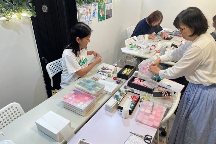 Experience Tsumami Zaiku and Making Wagashi in Tokyo — photo 11