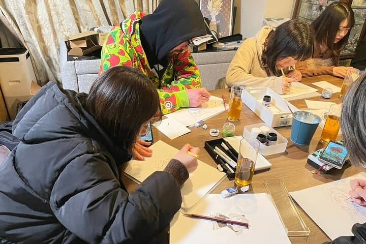 Tokyo Manga Drawing Experience Pro Artist Workshop & MangaHistory — photo 9