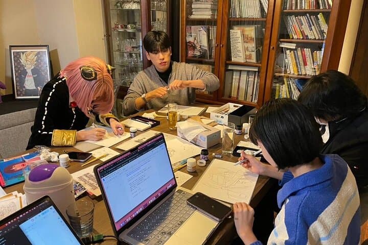 Tokyo Manga Drawing Experience Pro Artist Workshop & MangaHistory — photo 12