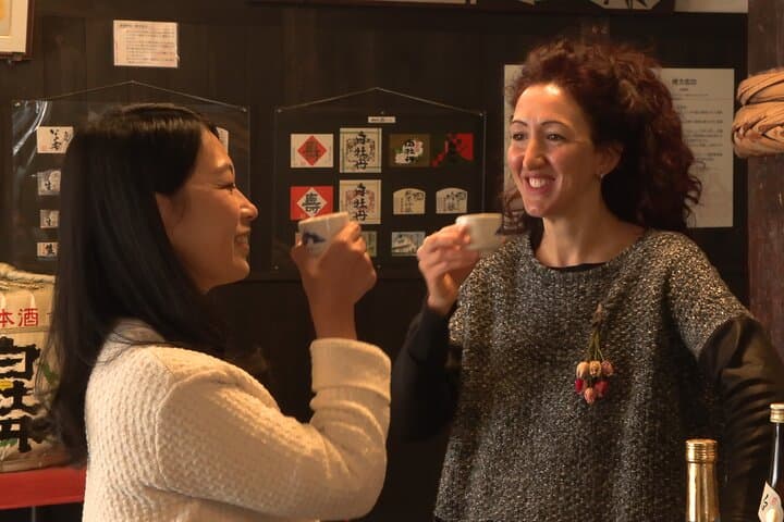 Hiroshima Saijo Sake Tasting Calligraphy and Dinner Private Tour — photo 3