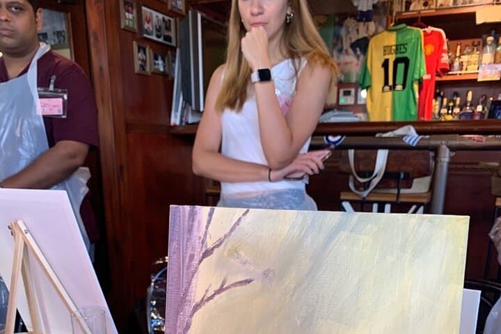 Paint and wine experience: Shibuya enjoying seasonal Japanese culture — photo 17