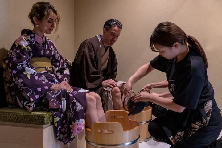 Rickshaw Arashiyama Tour & Foot Massage Relaxation Foot Massage Collaboration — photo 5