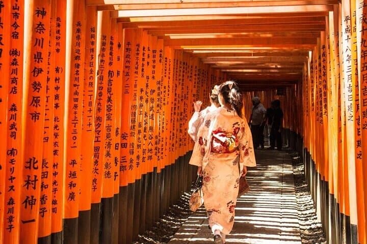 Full Day Kyoto Tour : Bamboo Forest, Golden Temple, Fushimi Inari — photo 2