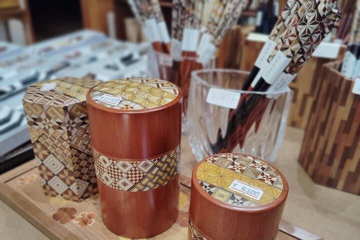 Yosegi Zaiku Craft Experience in Hakone — photo 3