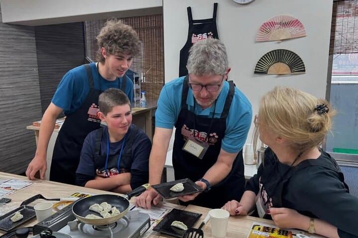 Ramen Gyoza Onigiri Japanese Cooking Class in Kyoto — photo 3
