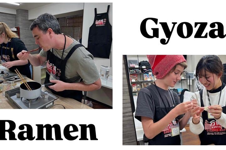 Ramen Gyoza Onigiri Japanese Cooking Class in Kyoto — photo 5