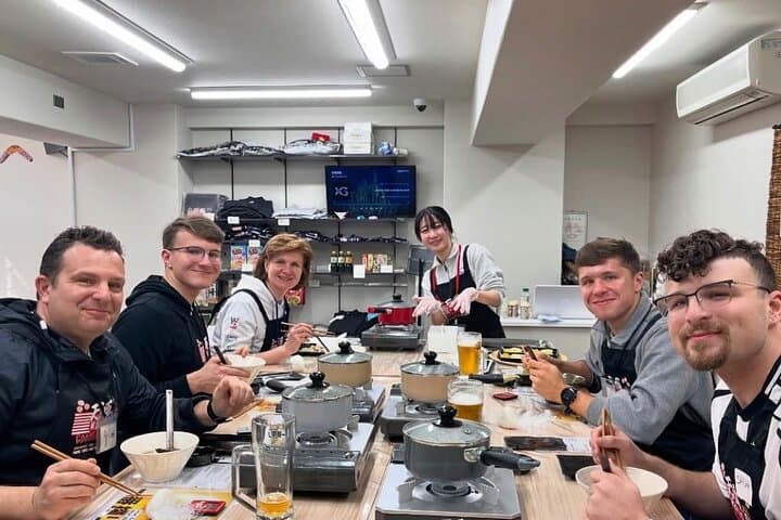 Ramen Gyoza Onigiri Japanese Cooking Class in Kyoto — photo 6