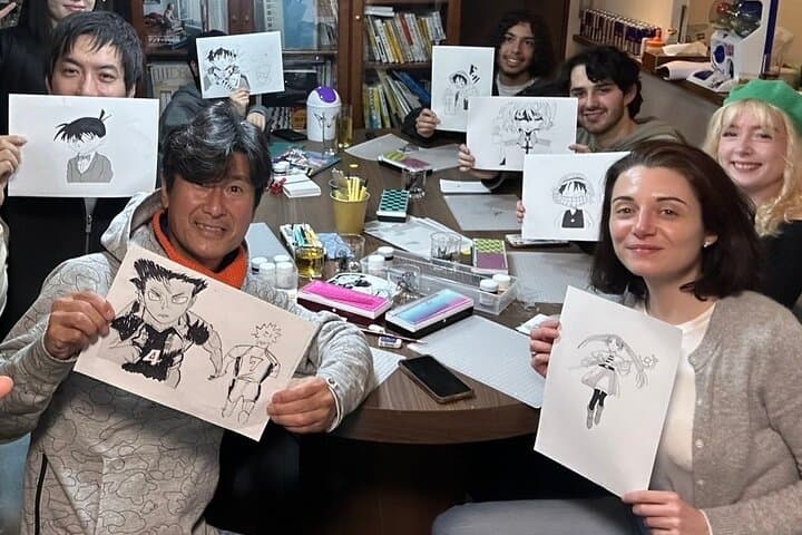 Tokyo Manga Drawing Experience Pro Artist Workshop & MangaHistory — photo 1