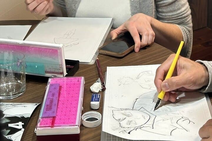 Tokyo Manga Drawing Experience Pro Artist Workshop & MangaHistory — photo 8