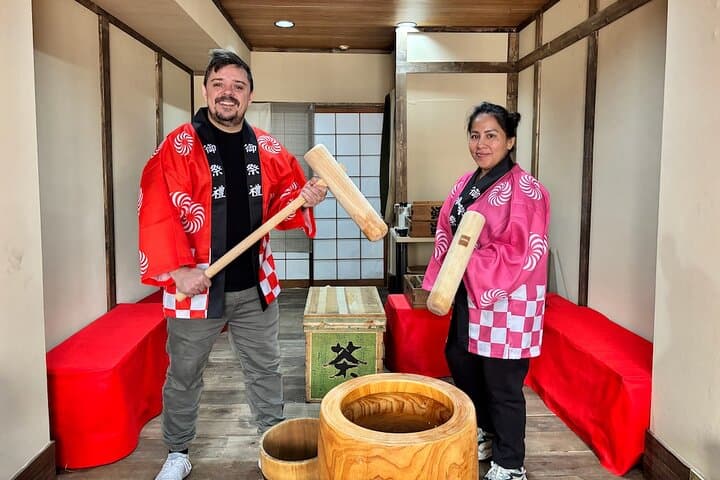 【For adult】Traditional Mochi Pounding Experience with Tasting — photo 2