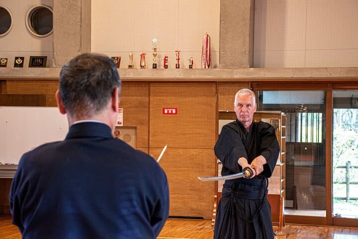 Sword Martial Art Experience in Kakunodate — photo 6