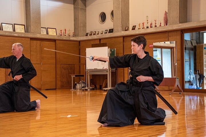Sword Martial Art Experience in Kakunodate — photo 4