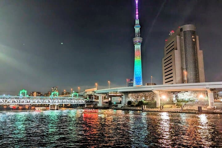 Asakusa: Night viewing of cherry blossom — photo 10