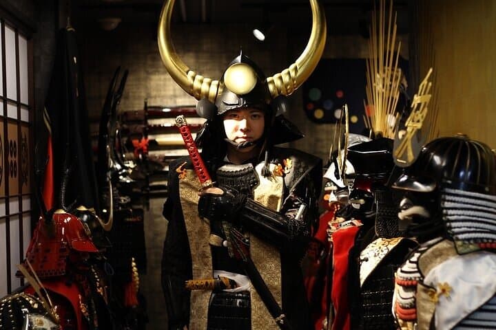 Tokyo Samurai Armor Experience in a Photo Studio — photo 1