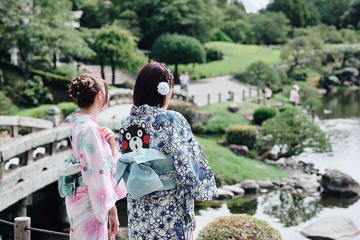 Kyushu Kumamoto Suizenji Kimono Rental Private Experience — photo 11