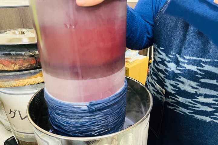 Kyo-arashi Shibori Scarf Class — photo 3