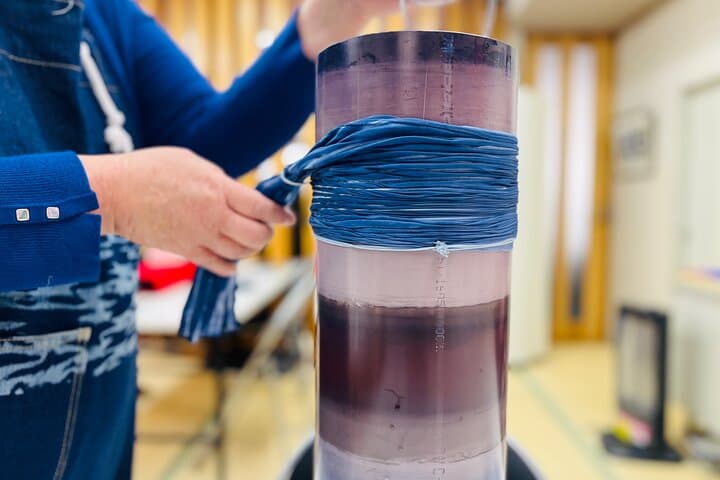 Kyo-arashi Shibori Scarf Class — photo 4