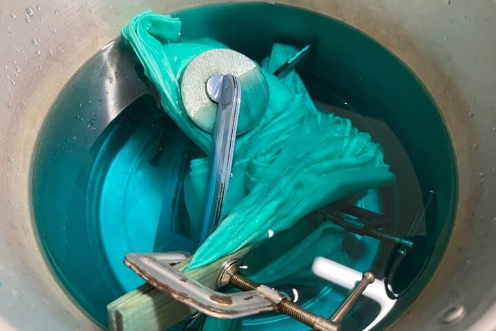 Itajime Shibori Scarf Class — photo 2