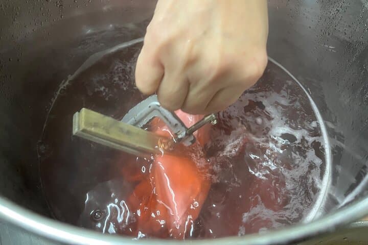 Itajime Shibori Scarf Class — photo 5