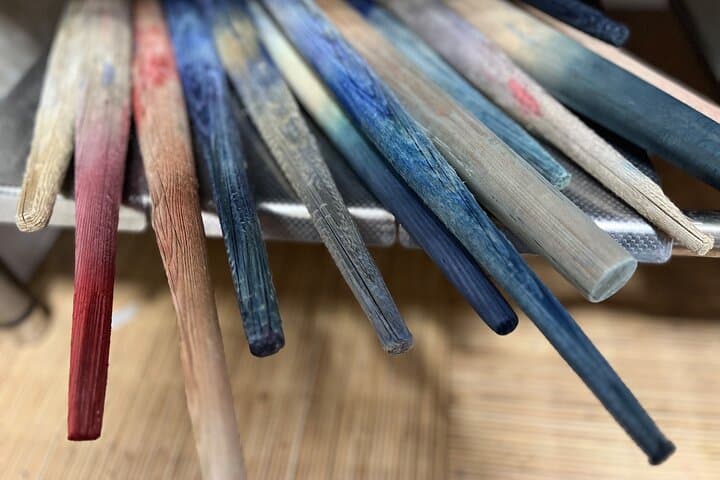 Itajime Shibori Scarf Class — photo 6