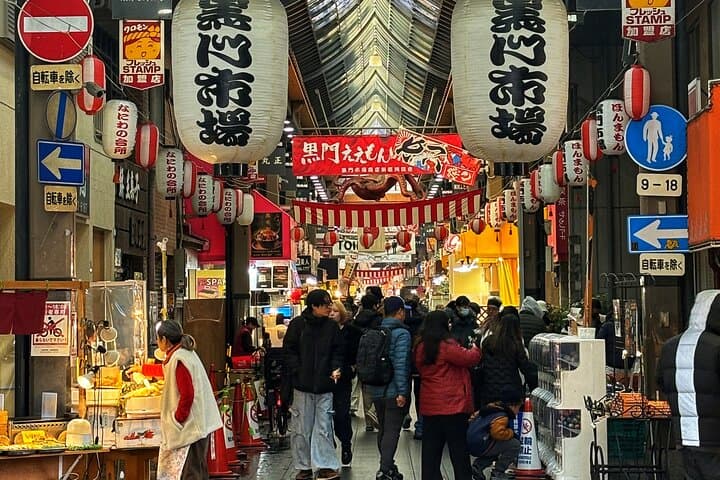 Osaka: Kuromon, Sennichimae & Dotonbori Food Tour with Wagyu — photo 7