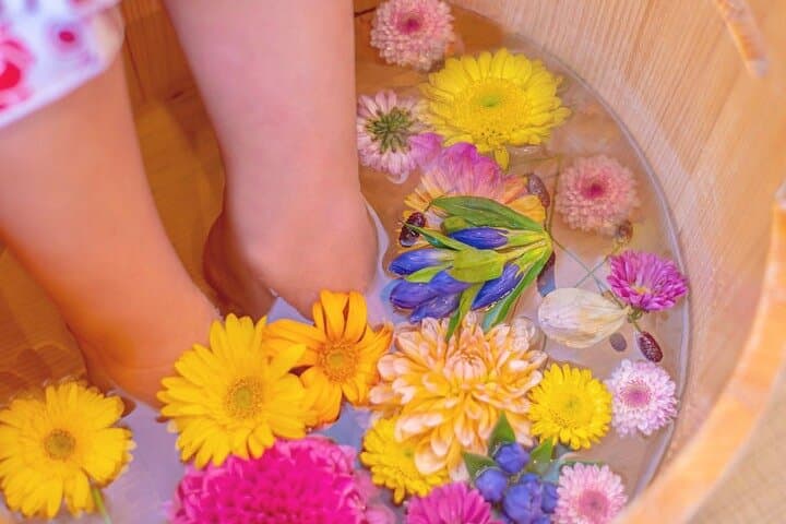 Kimono rental & footbath cafe & foot massage collaboration plan — photo 6