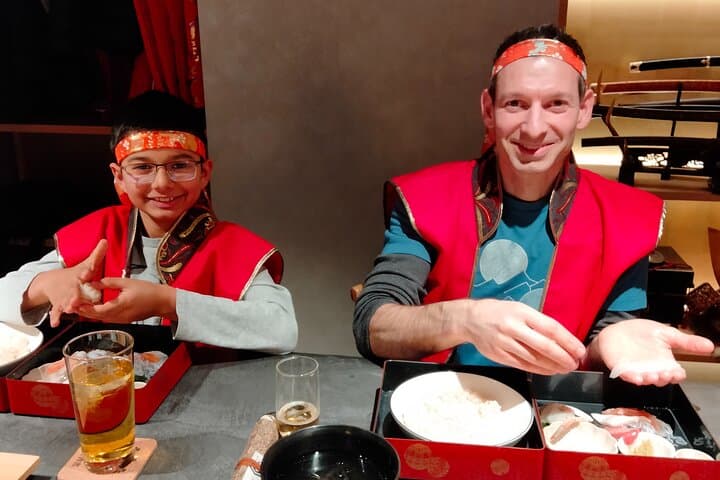 Luxury Samurai Sushi Dining Show in Asakusa Tokyo — photo 20