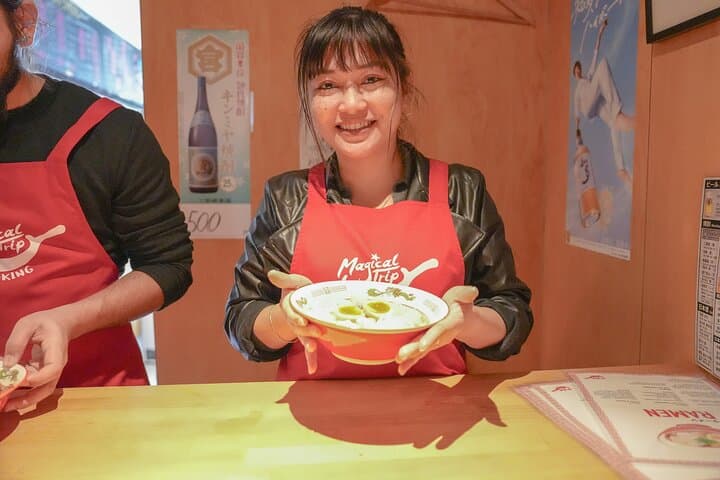 Kyoto Ramen and Gyoza Cooking Class with Professional Chefs — photo 4