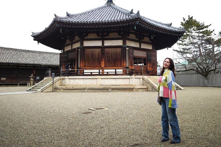 Nara Heritage Temple Tour with Kamameshi and Matcha Audio Guide — photo 13
