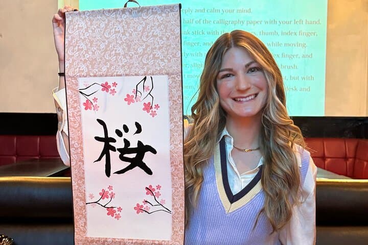 Roppongi Tokyo Calligraphy Experience:Kanji Name & Hiragana Stamp — photo 14