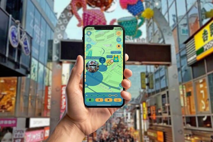 Shibuya Spheres GPS App Walking Tour Mobile Game — photo 3