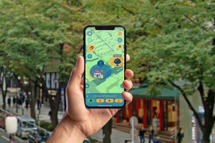 Shibuya Spheres GPS App Walking Tour Mobile Game — photo 4