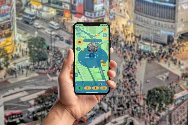 Shibuya Spheres GPS App Walking Tour Mobile Game — photo 5