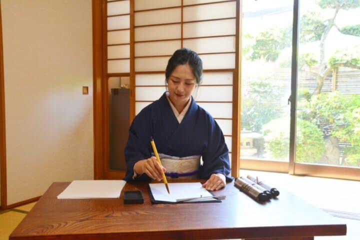 Echizen Washi Calligraphy Experience — photo 7