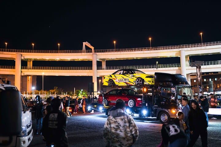 Guided Self Drive Night Tour Lancer Evo 10 Daikoku PA Wangan C1 — photo 8