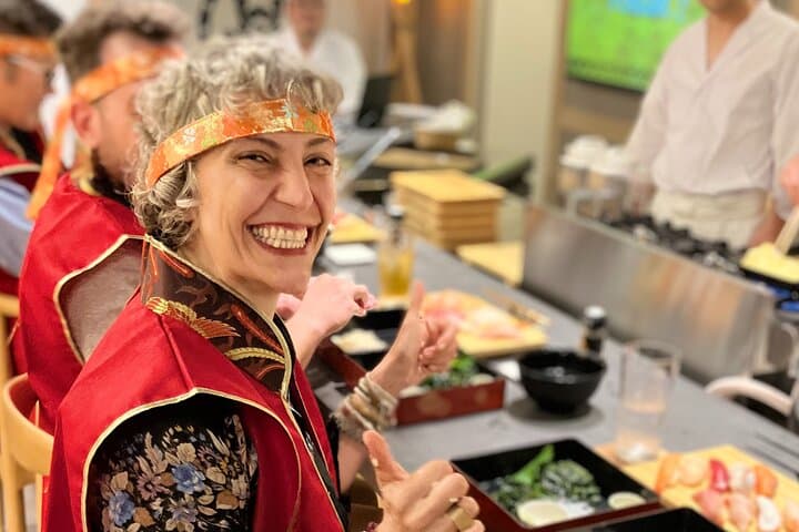 Luxury Samurai Sushi Dining Show in Asakusa Tokyo — photo 19