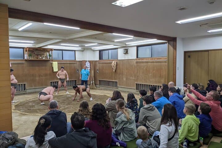 Tokyo Skytree Area: Sumo Morning Practice Stable Visit — photo 6