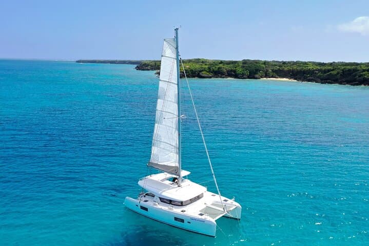 From Yonabaru MarinaCatamaran Yacht Day Cruise | Fully Chartered Boat Plan (3/6 hour course) — photo 13