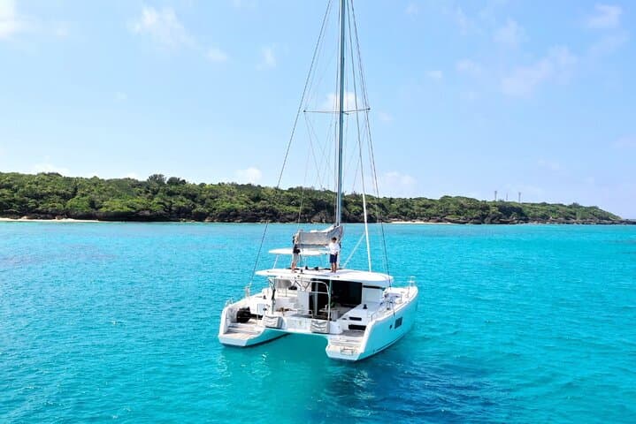 From Yonabaru MarinaCatamaran Yacht Day Cruise | Fully Chartered Boat Plan (3/6 hour course) — photo 14