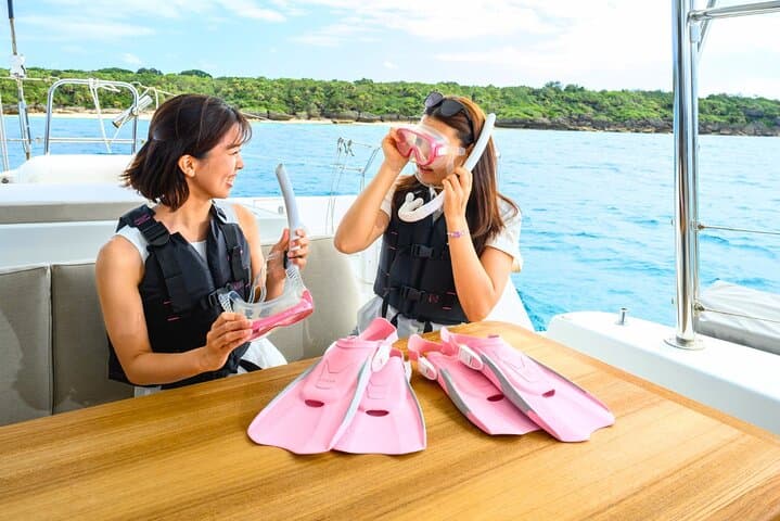From Yonabaru MarinaCatamaran Yacht Day Cruise | Fully Chartered Boat Plan (3/6 hour course) — photo 20