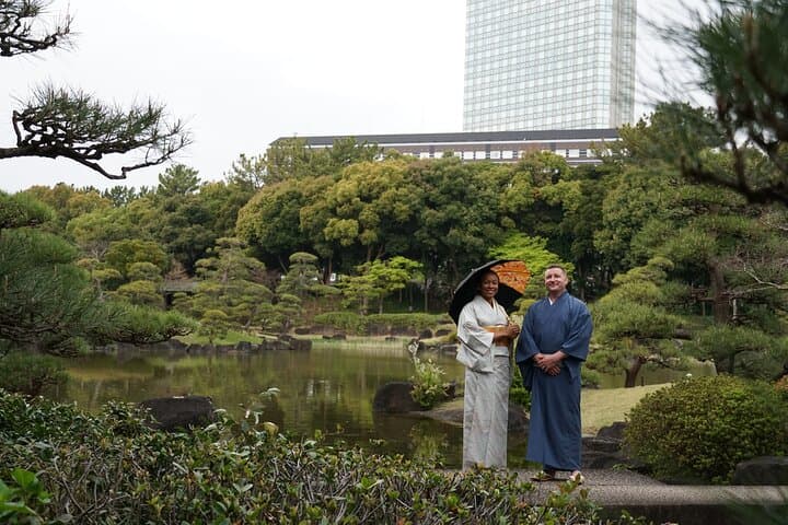 Kimono Dressing & Tea Ceremony Experience at a Beautiful Garden — photo 5