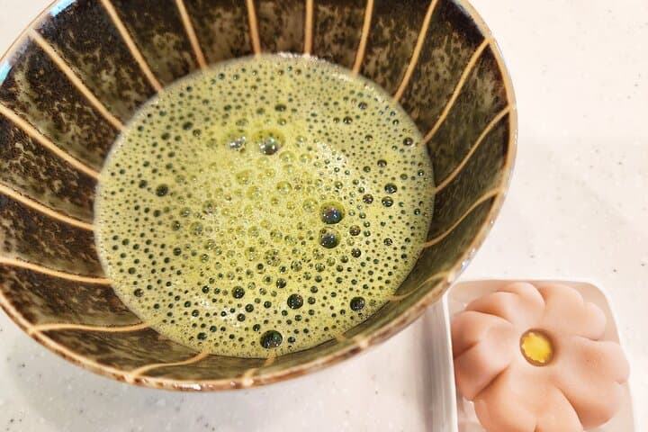 Making Japanese desserts Nerikiri & drinking matcha in Tokyo — photo 11