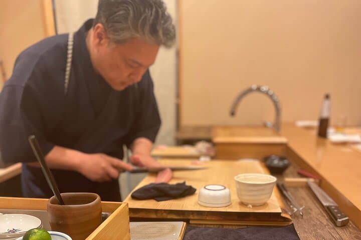 Kyoto Gion Luxury Sushi Full-Course Dinner Experience — photo 1