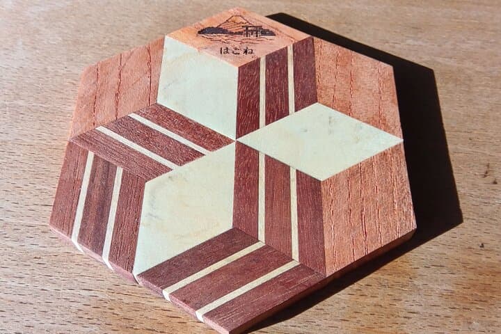 Traditional Yosegi Coaster Making — photo 11