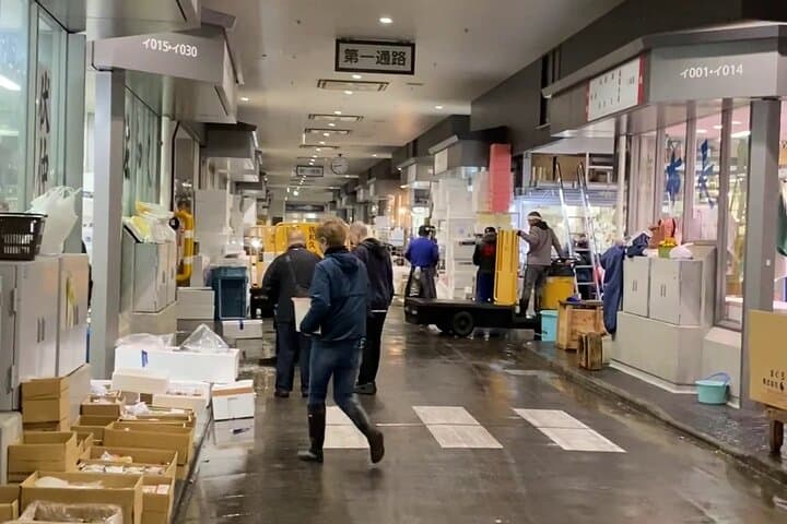 Behind the Scenes Toyosu Fish Market Tour & Luxury Sushi Lunch — photo 12